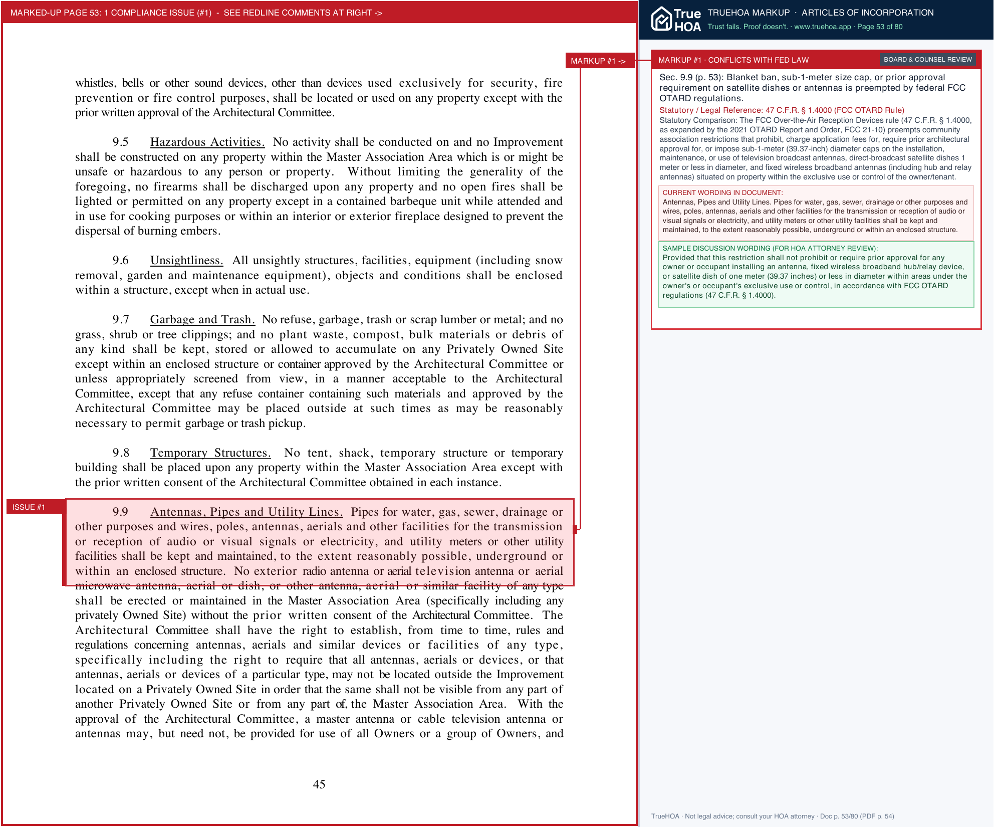 Master HOA for Green Valley Ranch 35c3df 85e12a6bcbf240e592b40f6681ed3fc8 page 53 widened with TrueHOA Crystal AI margin annotations