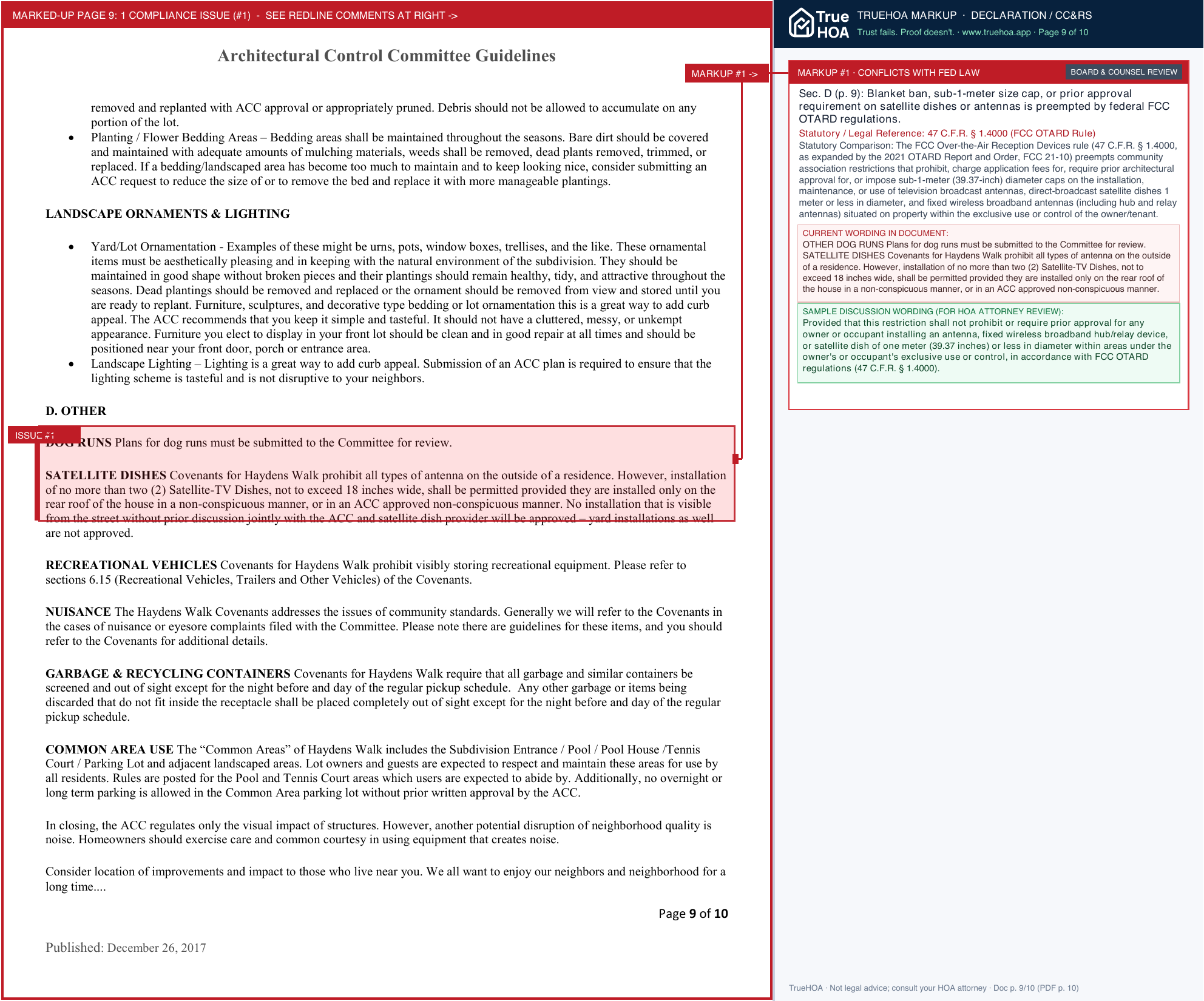 Hayden's Walk HOA ACC GuidelinesHaydensWalkHOA122017 page 9 widened with TrueHOA Crystal AI margin annotations